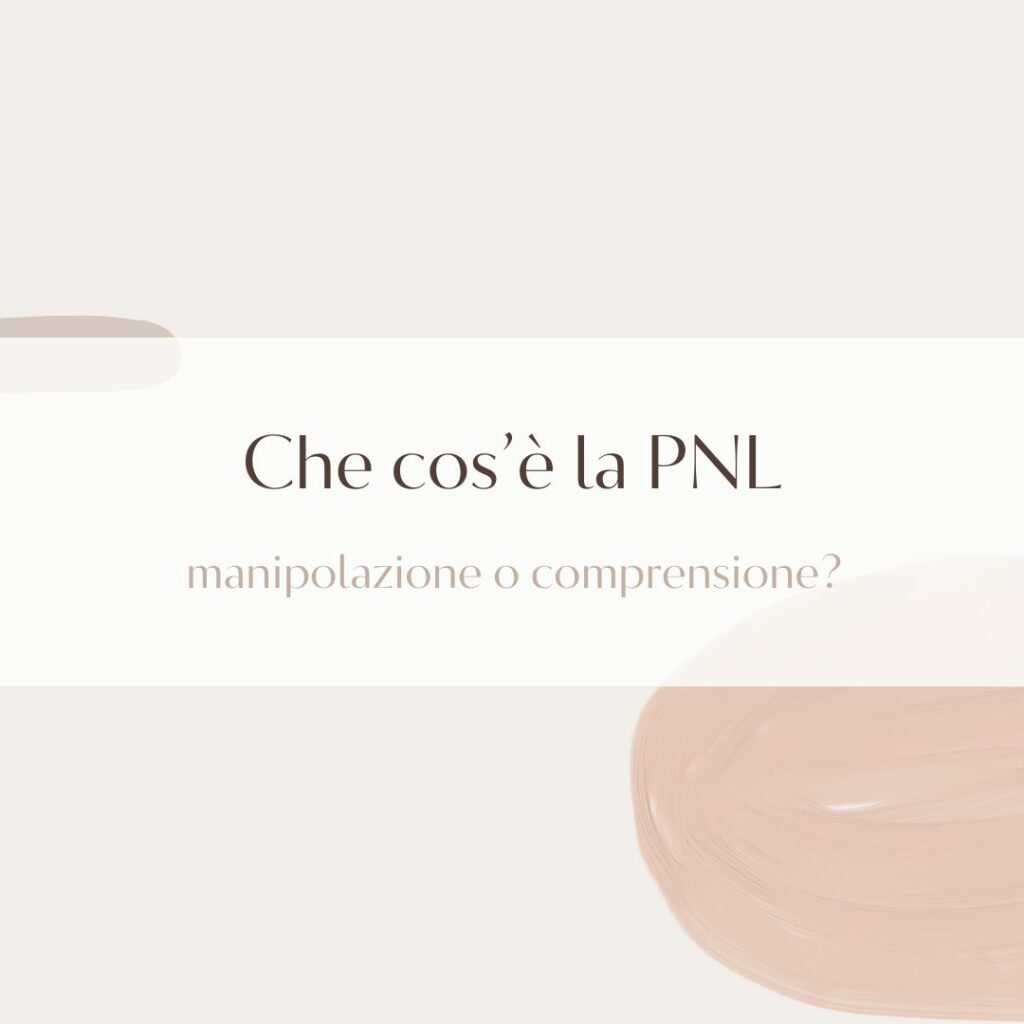 Che cos'è la PNL